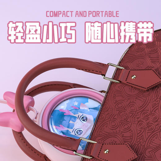 冬季新款迷你挂脖暖手宝充电宝二合一  USB充电便携太空人女生礼物可爱 商品图3