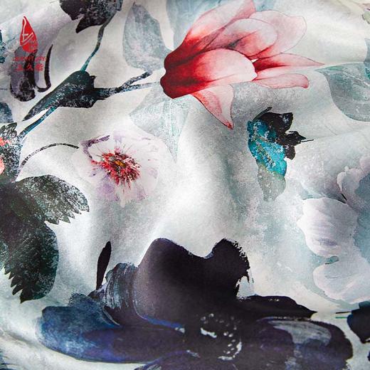 SAINTJOY/上久楷真丝披肩 女式真丝披肩  花信年华 PJS21001-1 商品图7