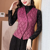 秋冬新款，棉马甲保暖妈妈外穿纯色上衣外套夹棉背心马甲KQL-422H2233 商品缩略图2