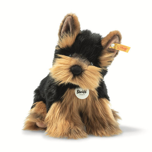 Steiff 史戴芙原创系列-约克夏犬黑棕色（24厘米）STEC076923 商品图0