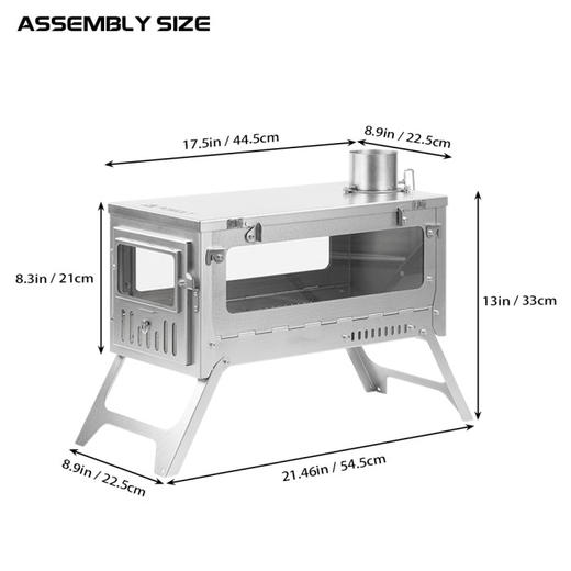 Pomoly T1 Ultra/Ultra 3 加大版 折叠钛炉 商品图2