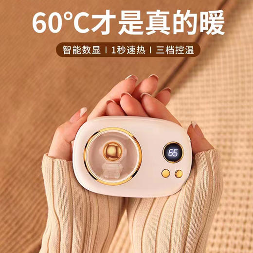 超能大白太空人数显暖手充电宝10000nAh（两色可选） 商品图2