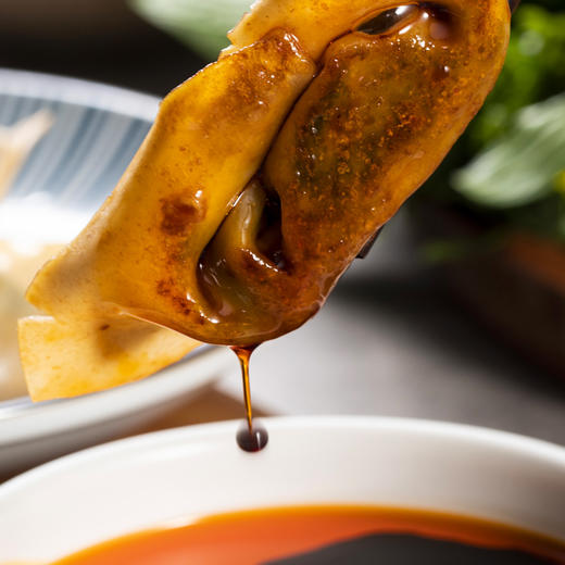 黑皮菜肉大馄饨 全麦黑猪肉荠菜元宝馄饨255g/袋 A-1275  一条狗（效期26年7-8月） 商品图5