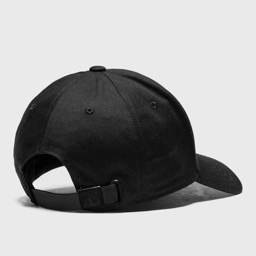【二】MOOSE KNUCKLES 男士金属驼鹿指节徽标棒球帽 黑色 M31MA534 283 商品图1