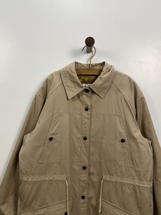 90年代 Vintage LONDON FOG 伦敦雾  可拆卸长绒毛内衬 台湾制 棉服 夹棉外套_CTJK(L) 商品图0
