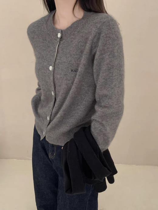 羊绒m开衫 商品图3