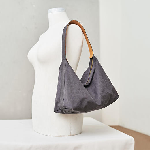 Safiya/索菲娅2023新款大容量托特包百搭女士单肩斜挎女包SF9151095Y 商品图4