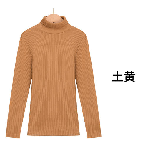 TG-TG03S265秋冬新款美亚碧桑蚕丝保暖打底衫 基础高弹紧身真丝长袖上衣 商品图4