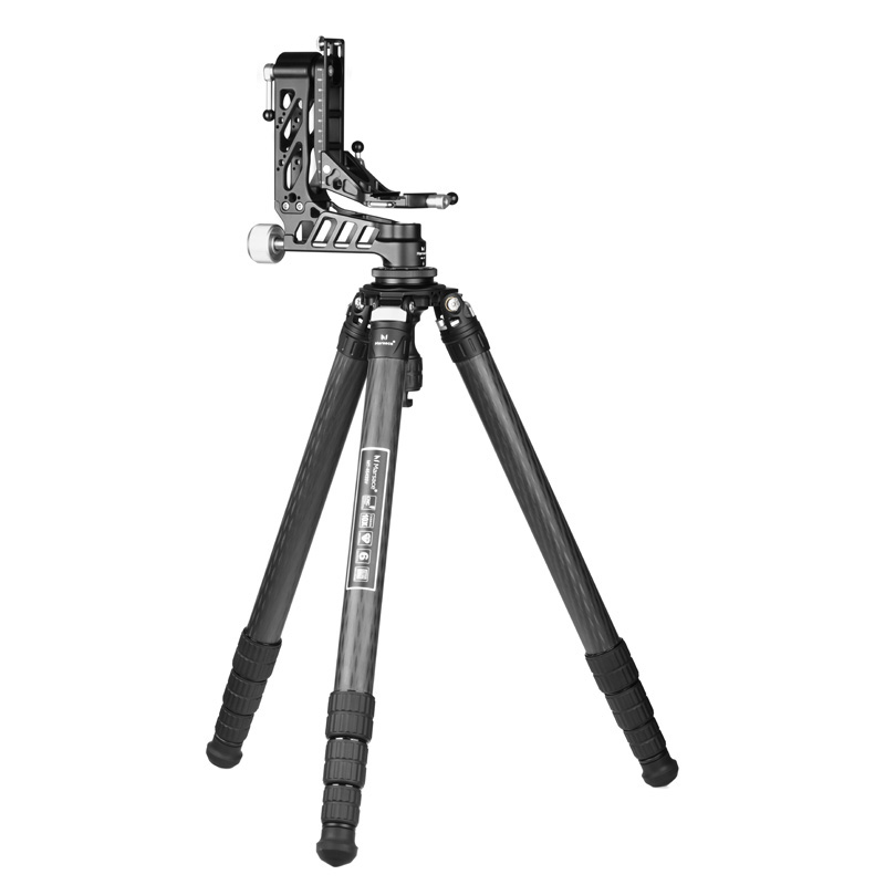 马小路Marsace ML-01悬臂云台 MT-4543SV三脚架套装 自带75MM碗口水平底座可用于拍鸟、摄像最大管径37MM