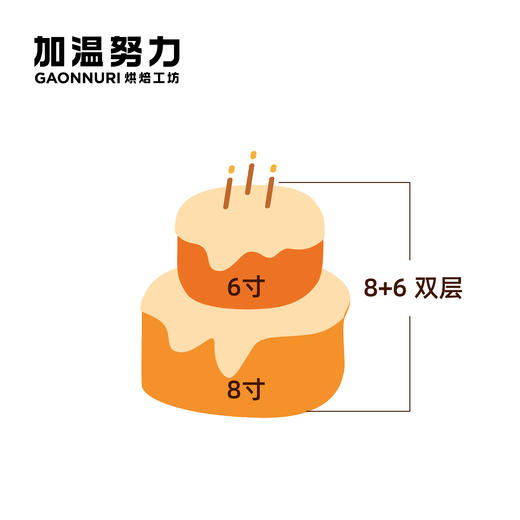 双层蛋糕 商品图0