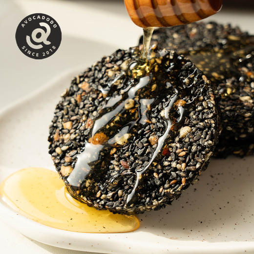 Avocadodo孕妇黑芝麻饼干红枣核桃儿童零食营养头发 商品图2