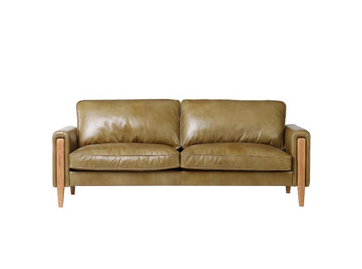 Hue 三人沙发 | 皮布面料可选，详询客服 商品图0