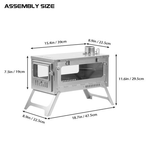 Pomoly T1/T1-3 折叠钛炉 商品图2