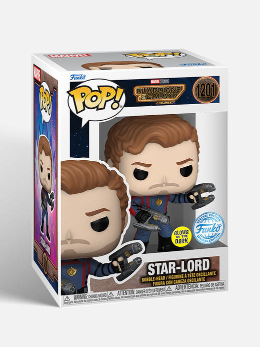 Funko POP美漫银河护卫队星爵夜光限定手办 73641 商品图4