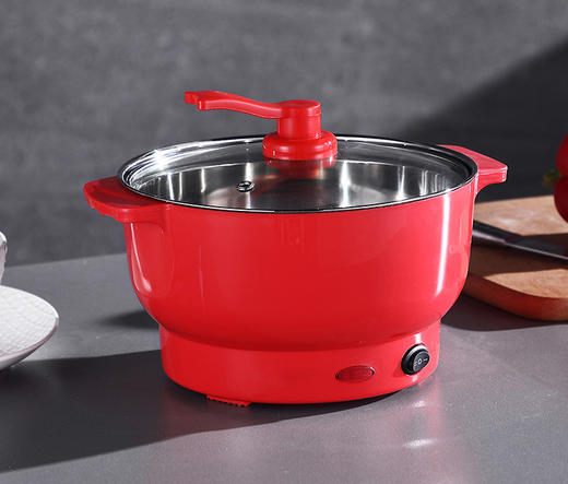 【懒人便利锅，就爱这口锅！】多功能电煮锅外卖火锅小电锅煮面锅家用宿舍迷你小型蒸煮锅lm 商品图4