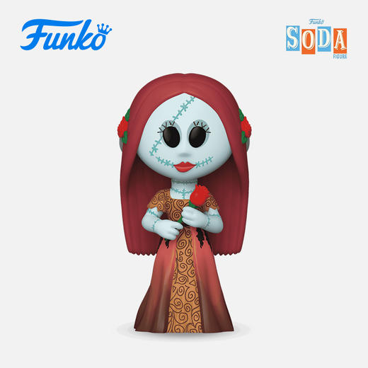 Funko Vinyl SODA Formal Sally 苏打罐 迪士尼圣诞夜惊魂30周年POP公仔 手办正装莎莉随机隐藏款 72391 商品图0