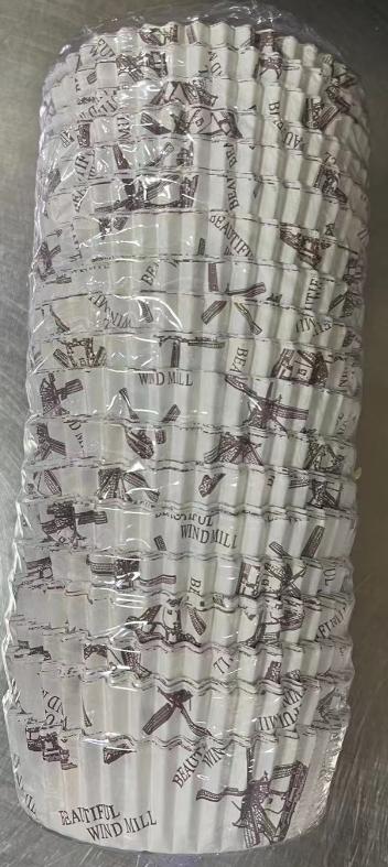9cm圆形白油纸托 商品图0