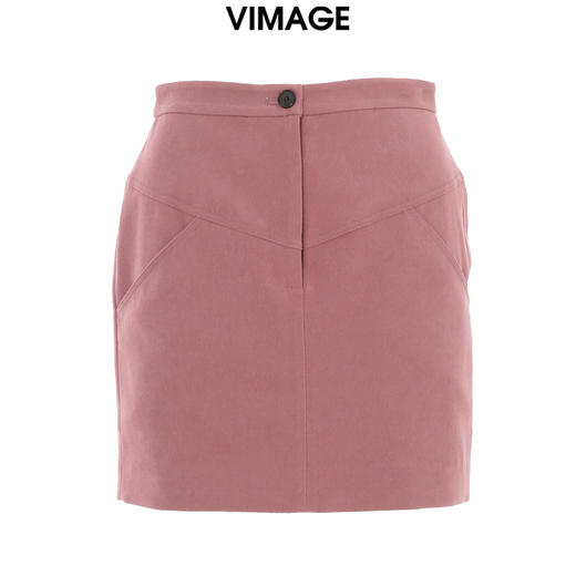 VIMAGE纬漫纪秋季新款时尚职业显瘦气质半身裙V2006615 商品图4