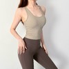 【限时秒】YOGACODE【火树银花系列】工字美背运动显瘦瑜伽健身服背心YCDSG653（一体式胸垫） 商品缩略图2