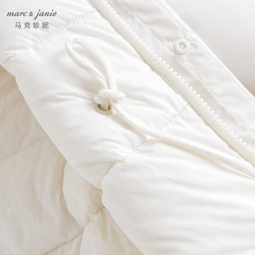 【三防】马克珍妮冬装新款 女童休闲连帽长款羽绒服 231739 商品图5