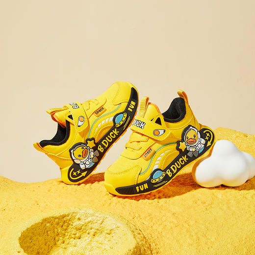 B.DUCK小黄鸭童鞋冬季男女童时尚运动鞋22-30 B5483007 商品图0