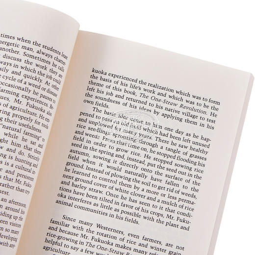 【中商原版】一根稻草的革命 The One-Straw Revolution An Introduction to Natural Farming 英文原版 Masanobu Fukuoka 商品图2