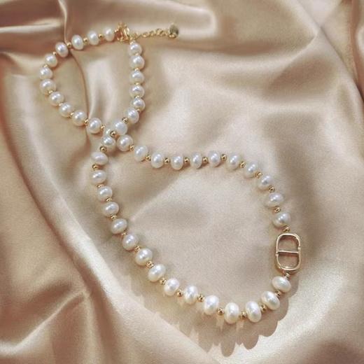 Colorvane 【连理枝】高奢女神款 白月光气质优雅女神 套盒（项链+手链）【配备证书】 商品图0