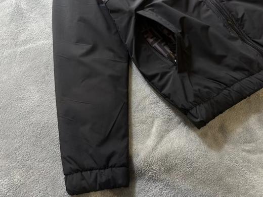 FD 男士 黑徽标印花梭织拼接 休闲棉夹克外套 Z-11088 商品图4