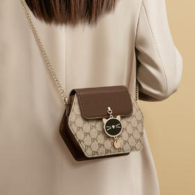 Safiya/索菲娅2023新款链条包时尚女士单肩斜挎女包 SF9161026Y