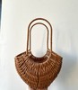 【新款】藤编半月花篮（直径20径深12高度30） 商品缩略图7