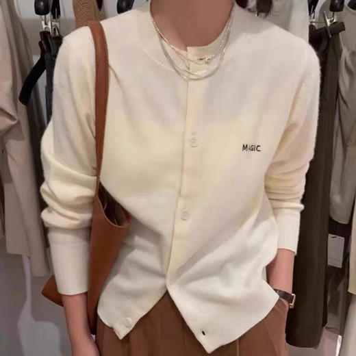羊绒m开衫 商品图2