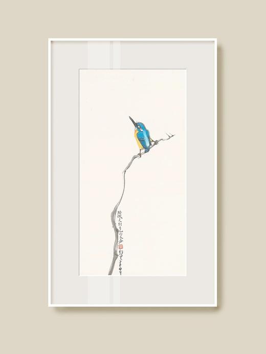 薛继业水墨连框高精版画画芯50*27有框客厅卧室卫生间走廊装饰画 商品图12