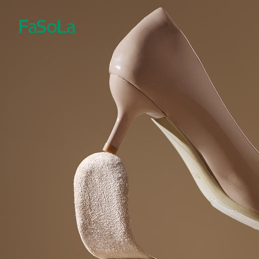 FaSoLa硅胶增高鞋垫增高垫女不累脚隐形内增高垫半垫男士运动鞋减震防滑 商品图2
