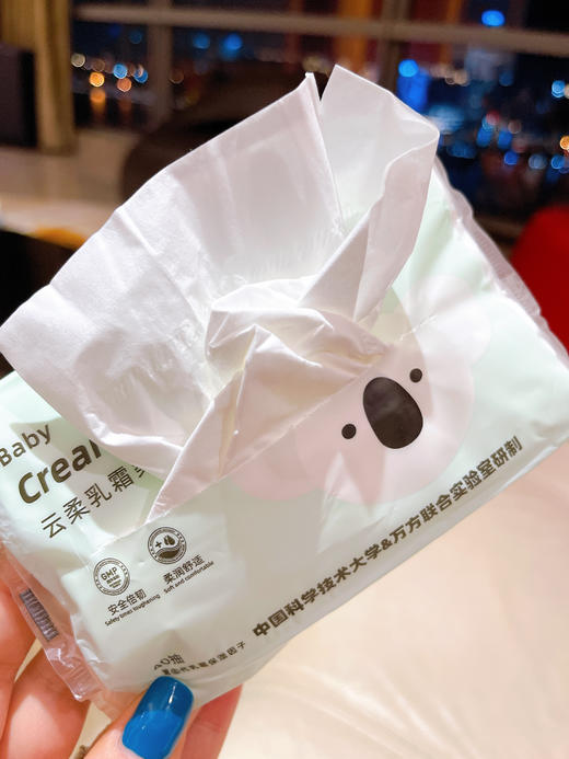 像丝绸一样柔软纸巾!中科大研发[Yuniku优尼可 丝柔乳霜柔纸巾] 商品图4