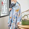 SAINTJOY/上久楷真丝披肩 女式真丝披肩  呦呦鹿鸣 PJS23001 商品缩略图1