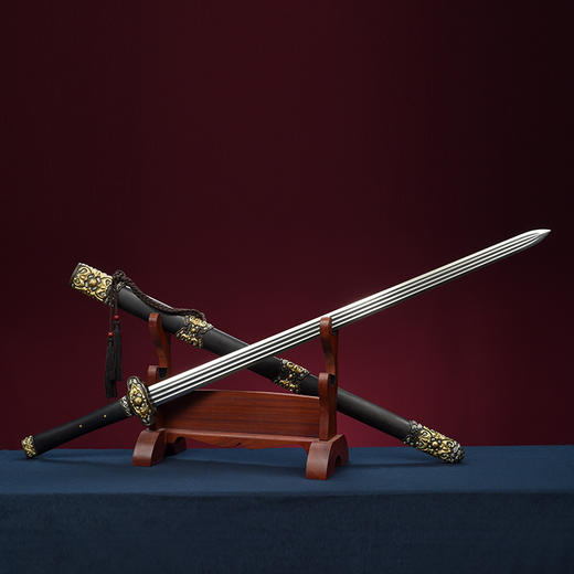 霸王剑 沈州作品 龙泉沈广隆宝剑 镇宅宝剑 沈广隆剑铺 手工传统剑收藏宝剑 sgl-2017未开刃 商品图6