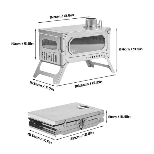 Pomoly T-Brick mini 迷你版 插片式快捷组装钛炉 商品图3