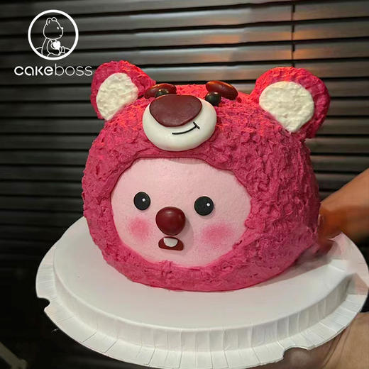 【私人订制】“莓有烦恼”草莓熊 露比宝贝蛋糕 商品图2