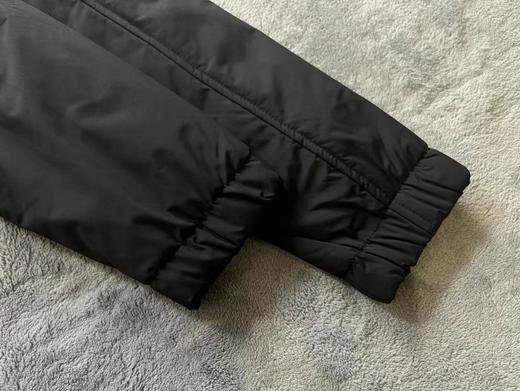 FD 男士 黑徽标印花梭织拼接 休闲棉夹克外套 Z-11088 商品图5