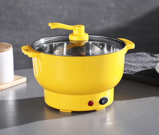 【懒人便利锅，就爱这口锅！】多功能电煮锅外卖火锅小电锅煮面锅家用宿舍迷你小型蒸煮锅lm 商品图3
