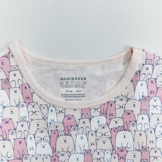 【纯棉印花】SCHIESSER德国舒雅女童纯棉印花保暖衣3F/20280H 商品图2