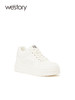 westory2023秋季新品小个子舒适增高休闲鞋时尚圆头板鞋W23CM73961 商品缩略图0