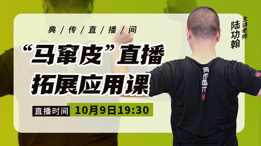 陆功翰传武秘籍第一期——马窜皮 商品图0