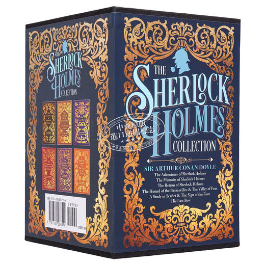 预售 【中商原版】福尔摩斯系列豪华6本精装套装 Arthur Conan Doyle 英文原版 The Sherlock Holmes Collection Deluxe 6 Book 商品图1