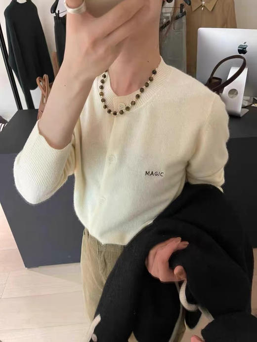 羊绒m开衫 商品图0