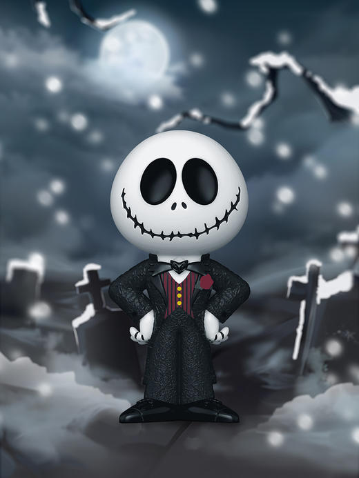 Funko POP Formal Jack苏打罐 迪士尼圣诞夜惊魂30周年正装骷髅杰克随机隐藏款手办 72390 商品图2