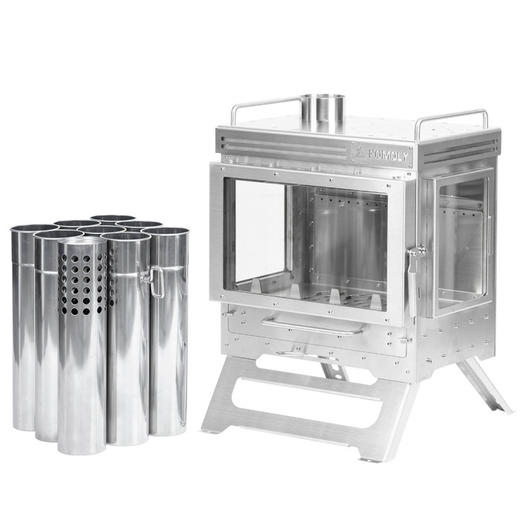 Pomoly Dweller Max 不锈钢一体壁炉 商品图0