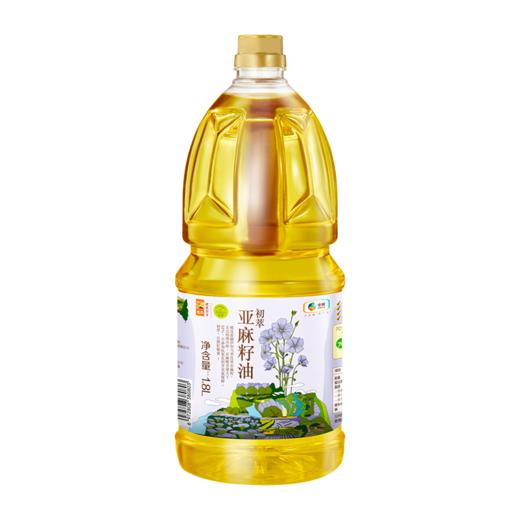 中粮初萃亚麻籽油1.8L食用油 商品图5