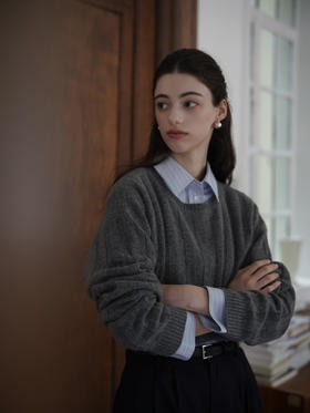 Thunder Cropped Jumper