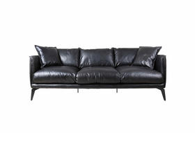 Ettore 三人沙发 | 皮布面料可选，详询客服